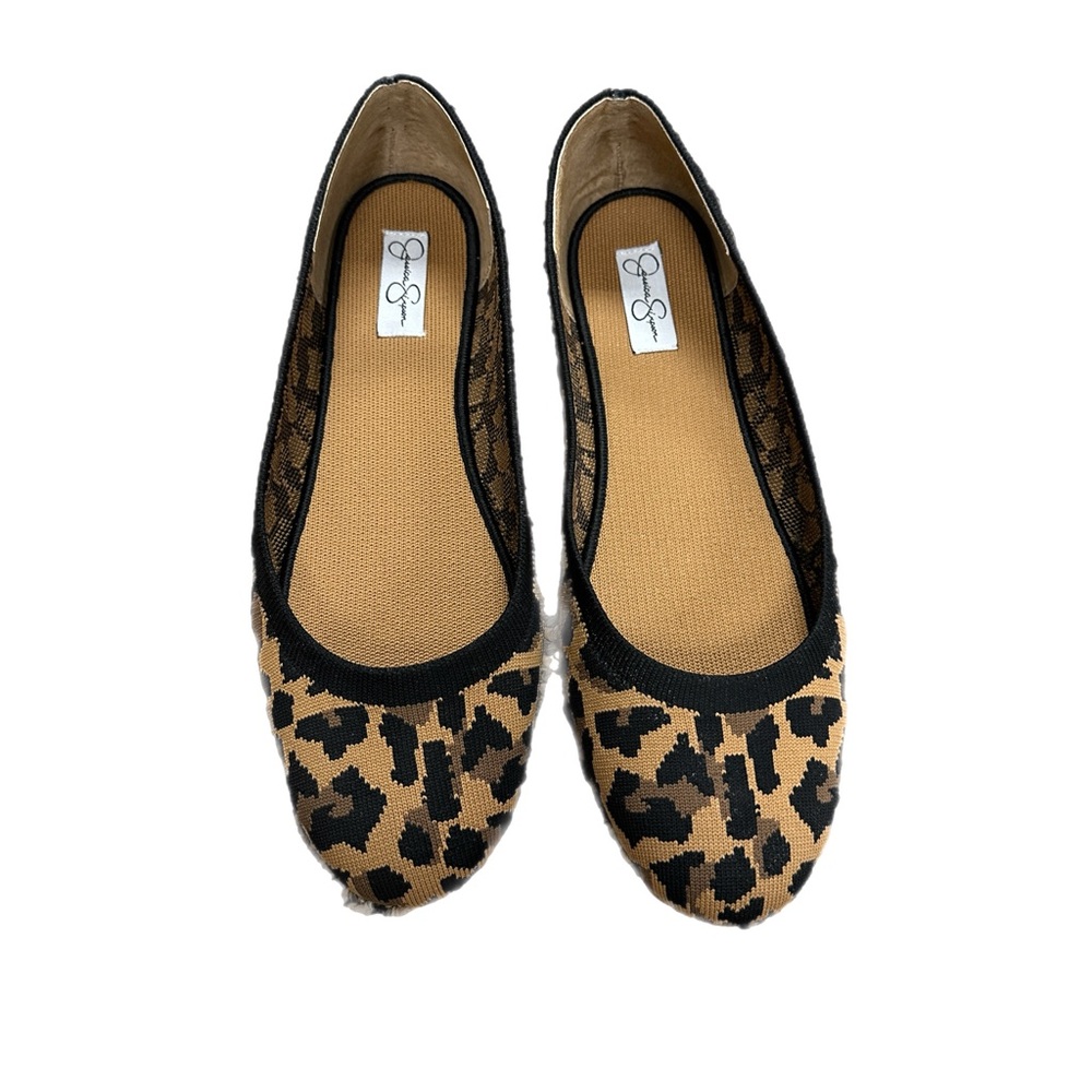 Jessica Simpson Leopard Print Flats
